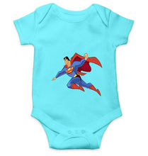 Load image into Gallery viewer, Superhero Cartoon Rompers for Baby Girl- KidsFashionVilla
