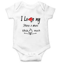 Load image into Gallery viewer, I Love My Nana Nani Rompers for Baby Girl- KidsFashionVilla
