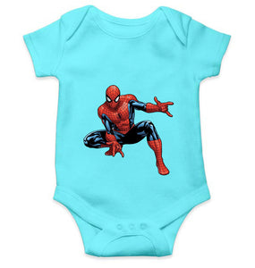 Superhero Cartoon Rompers for Baby Girl- KidsFashionVilla