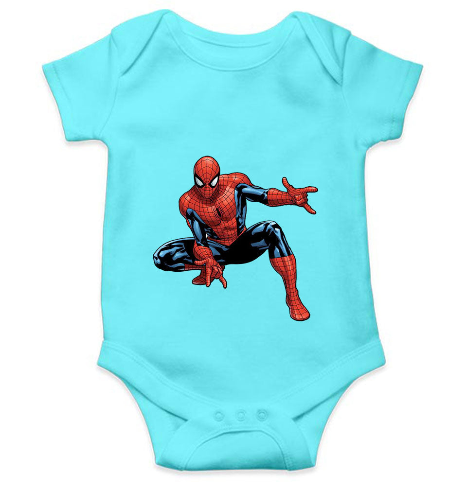 Superhero Cartoon Rompers for Baby Girl- KidsFashionVilla