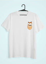Load image into Gallery viewer, Fox Side Pocket Design Women Half Sleeves T-shirt- KidsFashionVilla
