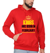 Load image into Gallery viewer, Kings Are Born In February Men Hoodies-KidsFashionVilla
