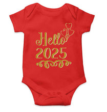Load image into Gallery viewer, Hello 2025 New Year Rompers for Baby Boy- KidsFashionVilla
