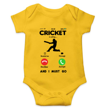 Load image into Gallery viewer, Cricket is Calling World Cup Cricket Rompers for Baby Boy- KidsFashionVilla
