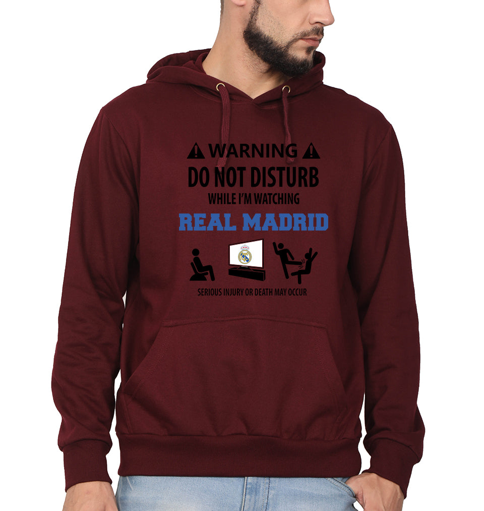 Warning Real Madrid Men Hoodies-KidsFashionVilla