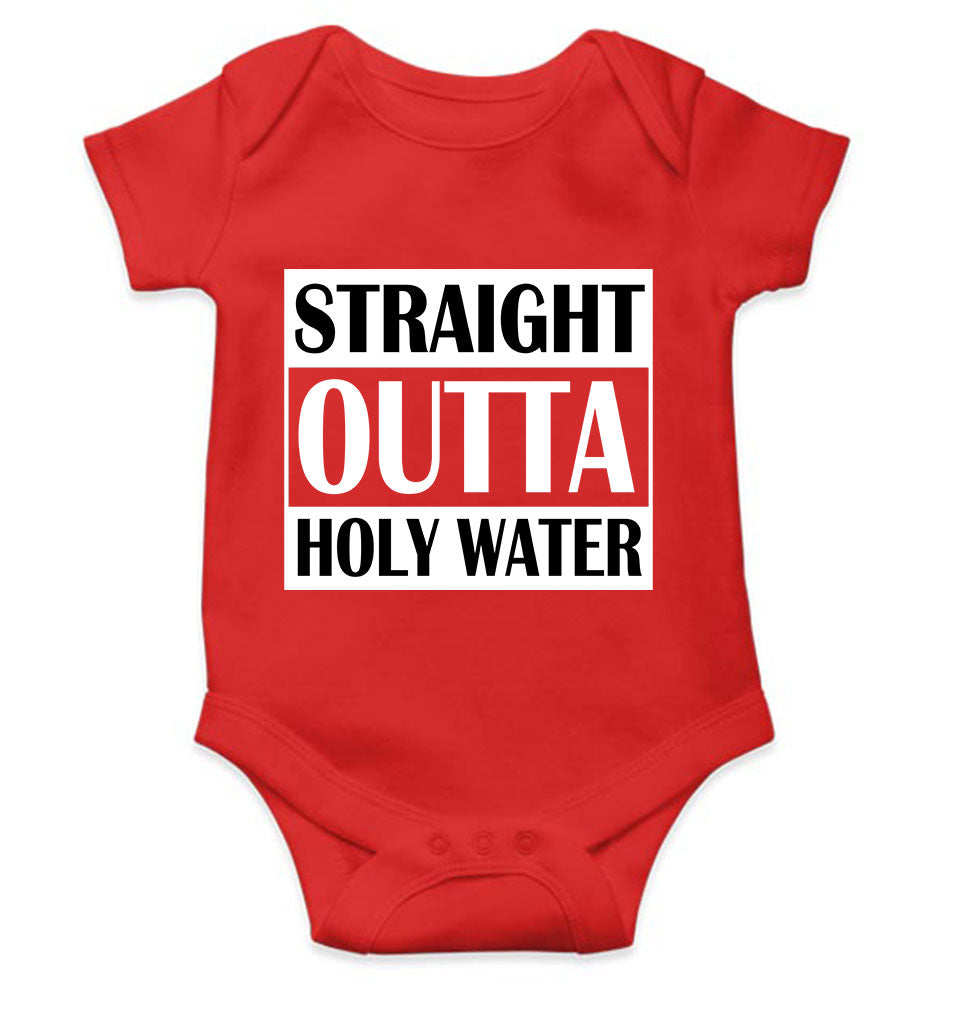 Holy Water Baptism Christening Day Rompers for Baby Girl- KidsFashionVilla