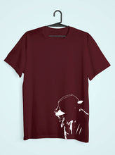 Load image into Gallery viewer, Smokey man Women Half Sleeves T-shirt- KidsFashionVilla

