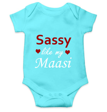 Load image into Gallery viewer, Sassy Like My Masi Rompers for Baby Girl- KidsFashionVilla
