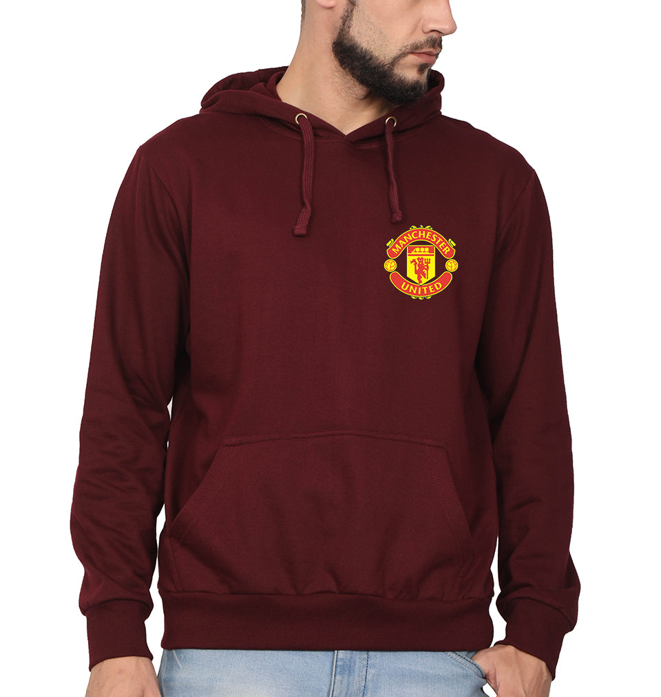 Manchester United Logo Men Hoodies-KidsFashionVilla