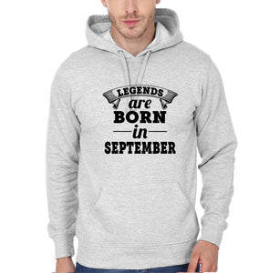 Legends are born in september Men Hoodies-KidsFashionVilla