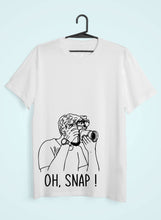 Load image into Gallery viewer, Oh Snap Women Half Sleeves T-shirt- KidsFashionVilla
