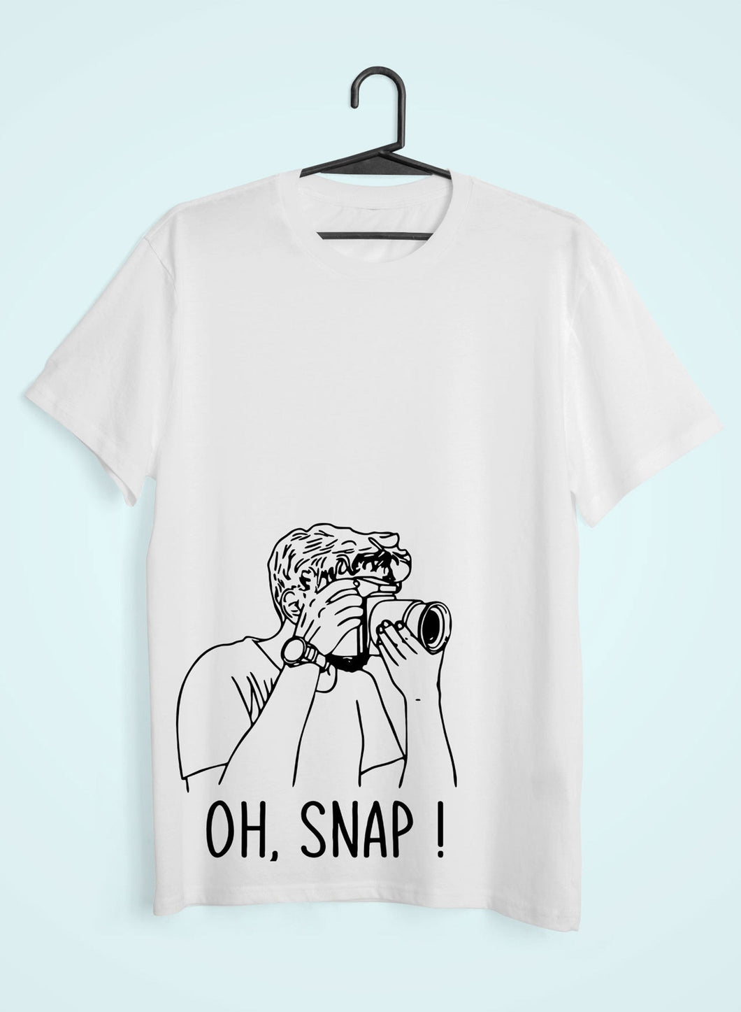 Oh Snap Women Half Sleeves T-shirt- KidsFashionVilla