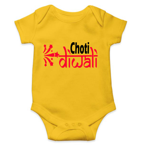 Choti Diwali Rompers for Baby Girl- KidsFashionVilla