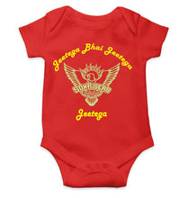 Load image into Gallery viewer, IPL Sunrisers Hyderabad Jeetega Bhai Jeetega SRH Jeetega Rompers for Baby Girl- KidsFashionVilla
