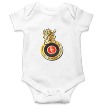 Load image into Gallery viewer, RCB  Royal Challengers Bangalore Rompers for Baby Girl - KidsFashionVilla
