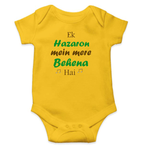 Load image into Gallery viewer, Ek Hazaroon Mein Mere Behena Hai Rompers for Baby Girl- KidsFashionVilla

