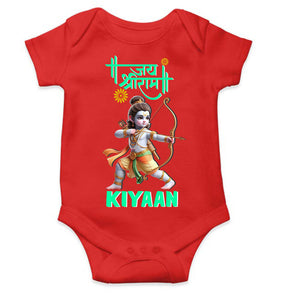 Custom Name Jai Shree Ram Rompers for Baby Boy- KidsFashionVilla
