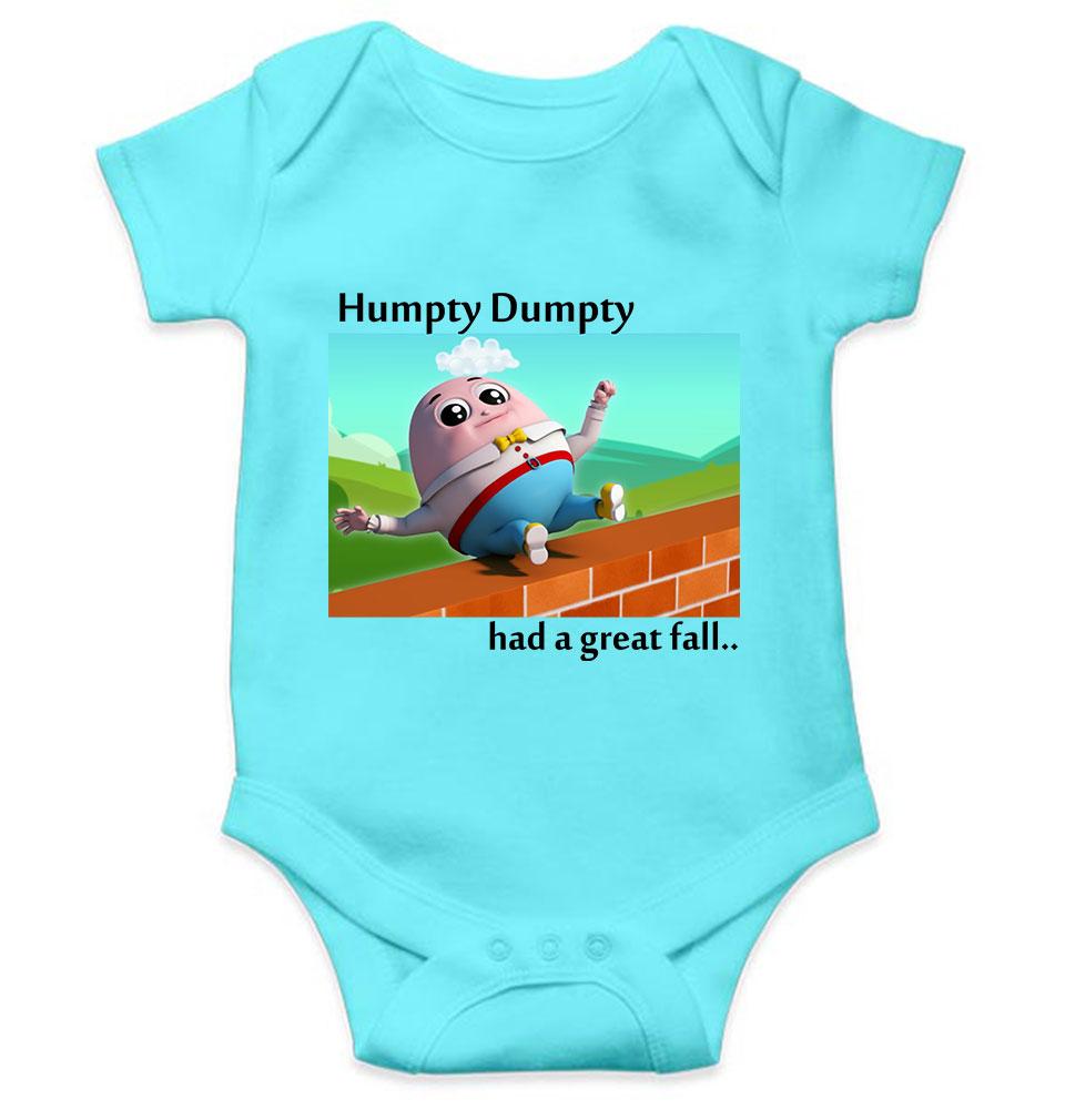 Humpty Dumpty Poem Rompers for Baby Girl- KidsFashionVilla