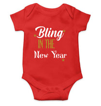 Load image into Gallery viewer, Bling In The New Year Rompers for Baby Boy- KidsFashionVilla
