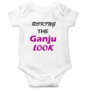 ROKING THE GANJU LOOK Rompers for Baby Boy- KidsFashionVilla