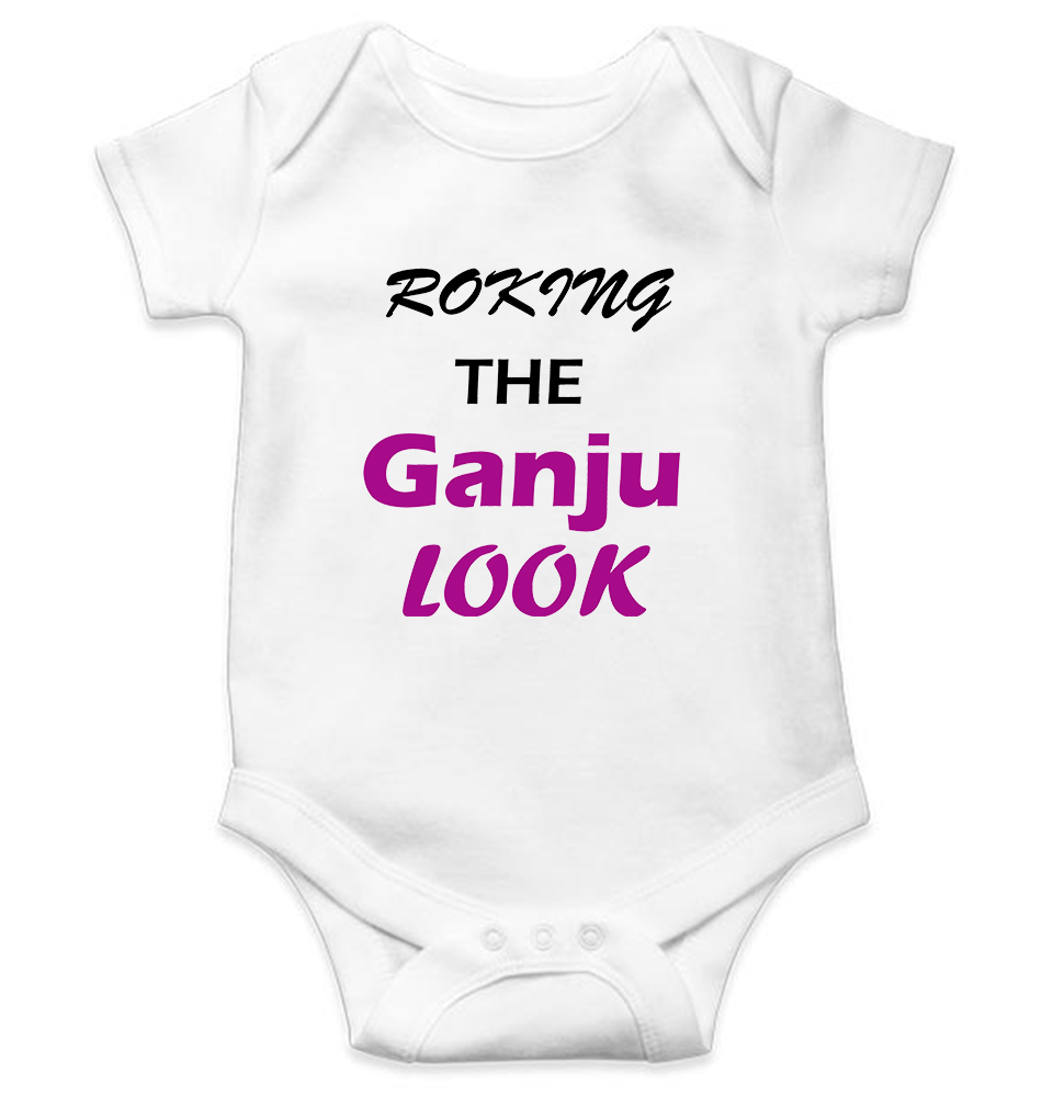 ROKING THE GANJU LOOK Rompers for Baby Boy- KidsFashionVilla