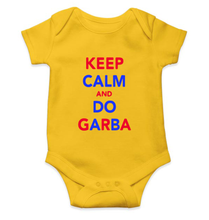 Load image into Gallery viewer, Keep Calm And Do Garbha Rompers for Baby Girl- KidsFashionVilla
