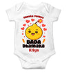 Custom Name Chhota Packet Baada Dhamaka Diwali Rompers for Baby Girl- KidsFashionVilla