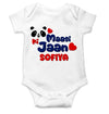 Custom Name Panda Maasi ki jaan Rompers for Baby Girl- KidsFashionVilla