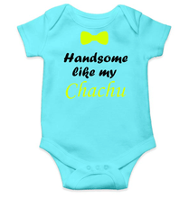 Load image into Gallery viewer, Handsome Like My Chachu Rompers for Baby Boy - KidsFashionVilla
