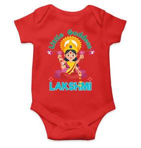 Custom Name Little Goddess Navratri Rompers for Baby Girl- KidsFashionVilla