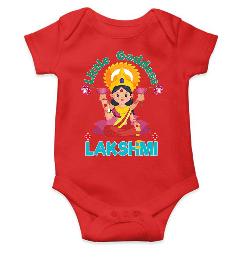 Custom Name Little Goddess Navratri Rompers for Baby Girl- KidsFashionVilla