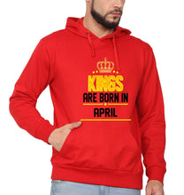 Load image into Gallery viewer, Kings Are Born In April Men Hoodie For Men-KidsFashionVilla
