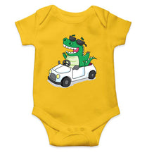 Load image into Gallery viewer, Dino Car Cartoon Rompers for Baby Girl- KidsFashionVilla
