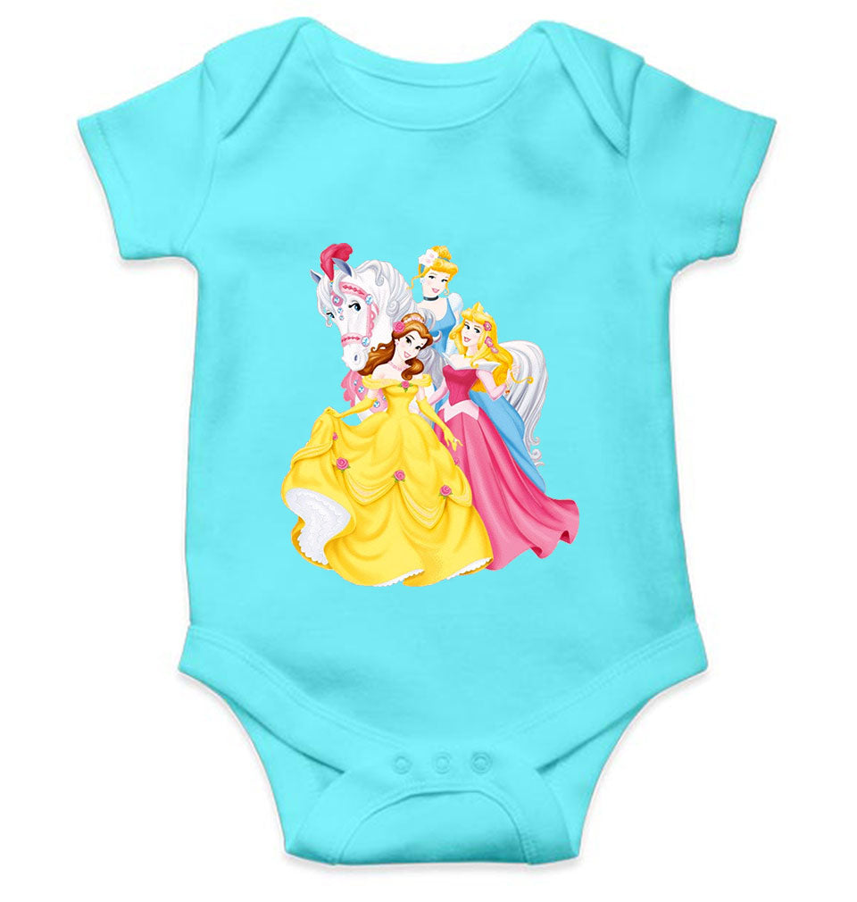 Cute Princess Cartoon Rompers for Baby Girl- KidsFashionVilla