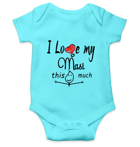 I Love My Masi Rompers for Baby Girl- KidsFashionVilla