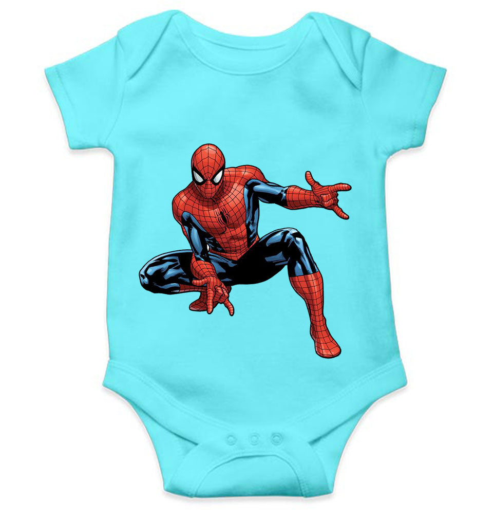 Superhero Cartoon Rompers for Baby Girl- KidsFashionVilla