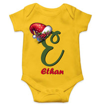 Load image into Gallery viewer, Custom Name Christmas Rompers for Baby Boy- KidsFashionVilla
