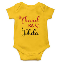Load image into Gallery viewer, Chand Ka Tukda Eid Rompers for Baby Girl- KidsFashionVilla
