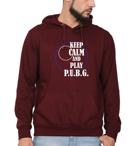 PUBG Keep Calm And Play Pubg Men Hoodies-KidsFashionVilla