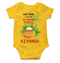 Load image into Gallery viewer, Custom Name Time For Pongal Rompers for Baby Boy- KidsFashionVilla
