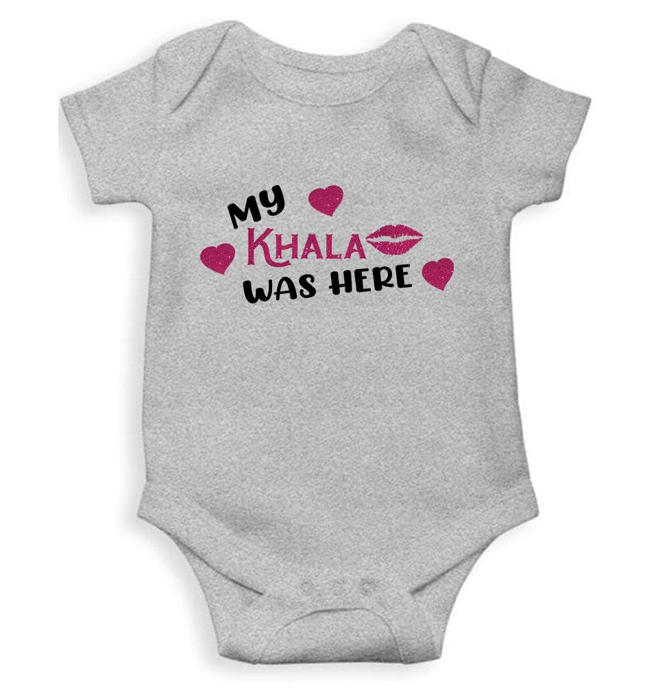 Khala Was Here Eid Rompers for Baby Girl- KidsFashionVilla