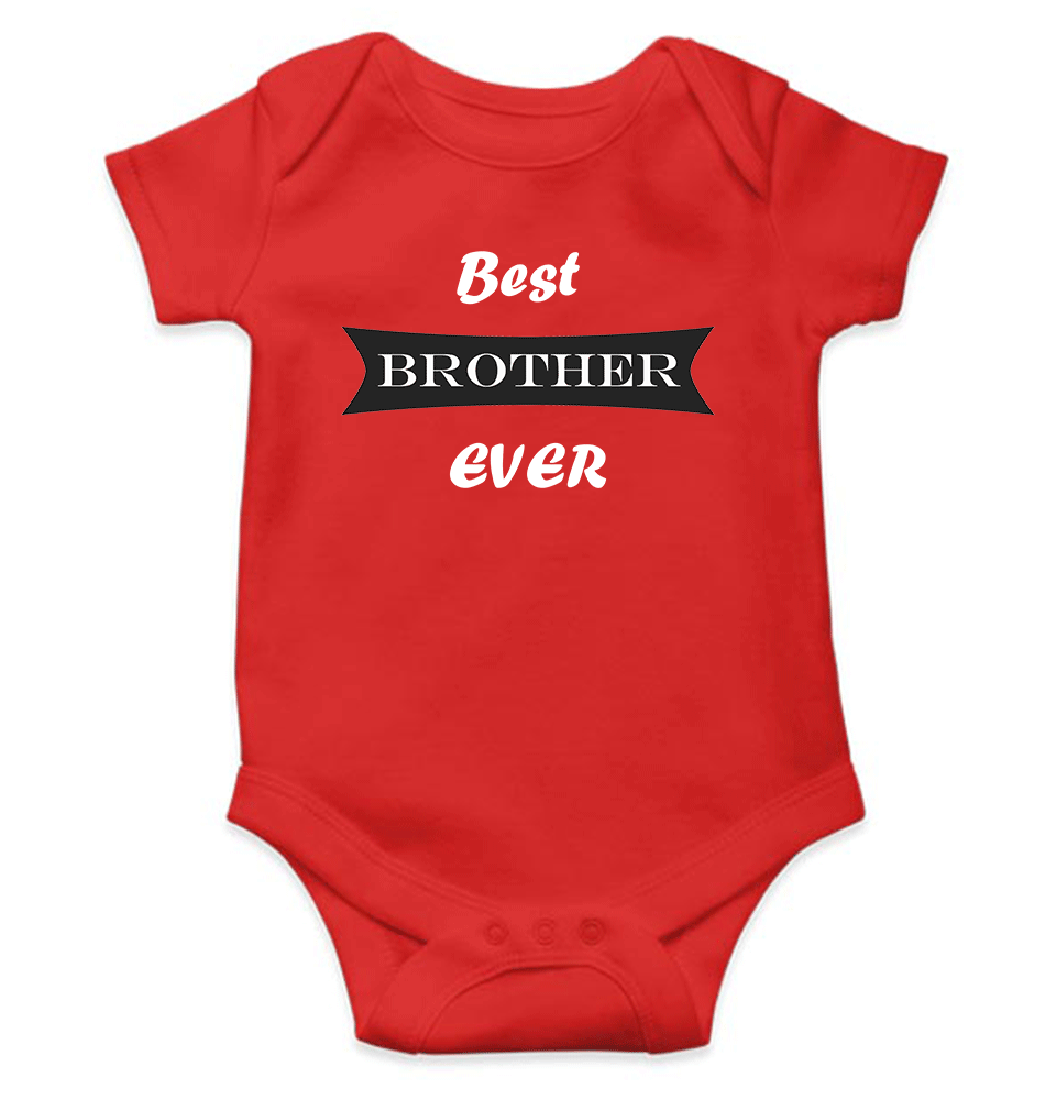 Best Brother Ever Rompers for Baby Girl - KidsFashionVilla