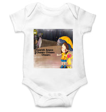 Load image into Gallery viewer, Barish Aayi Cham Cham Poem Rompers for Baby Girl- KidsFashionVilla
