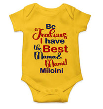 Load image into Gallery viewer, Custom Name I Have The Best Mama And Mami Rompers for Baby Girl- KidsFashionVilla
