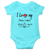 Load image into Gallery viewer, I Love My Nana Nani Rompers for Baby Girl- KidsFashionVilla
