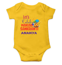 Load image into Gallery viewer, Makar Sankranti Rompers for Baby Girl- KidsFashionVilla
