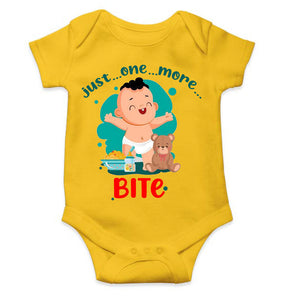 One More Bite Rompers for Baby Girl- KidsFashionVilla