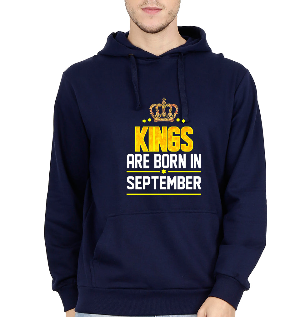 Kings Are Born In September Men Hoodies-KidsFashionVilla