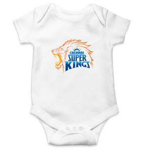 IPL CSK  Chennai SuperKings Rompers for Baby Girl- KidsFashionVilla