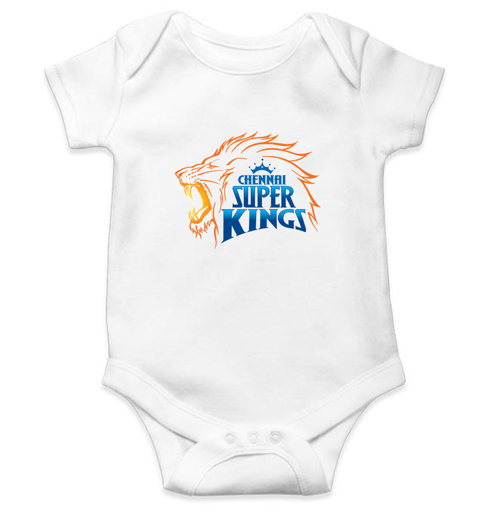 IPL CSK  Chennai SuperKings Rompers for Baby Girl- KidsFashionVilla